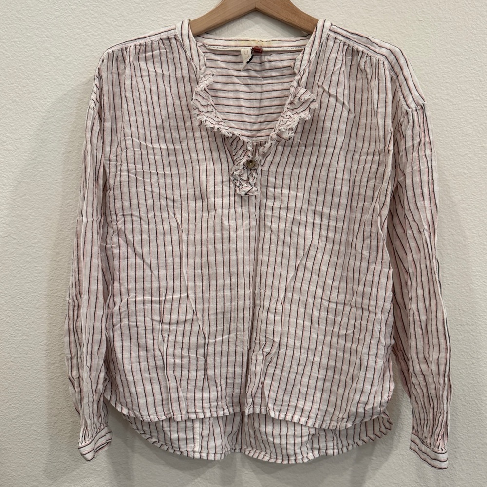 Pilcro Striped Blouse